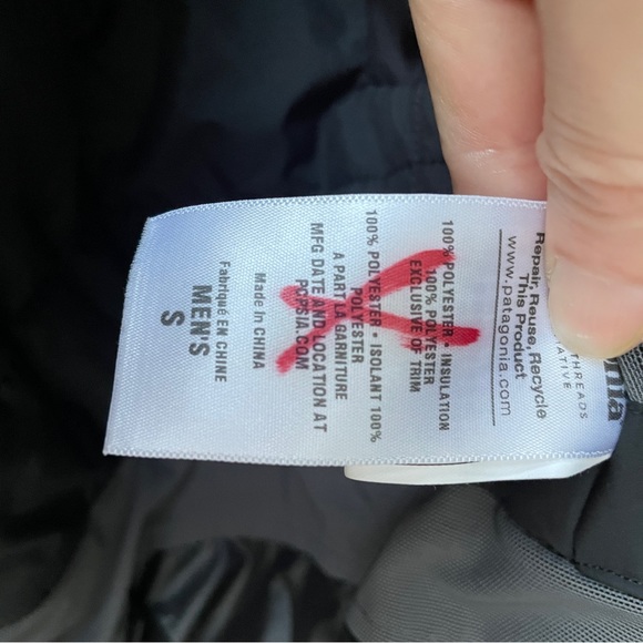 Patagonia men’s insulated size small snow jacket with snow bib - Picture 3 of 16